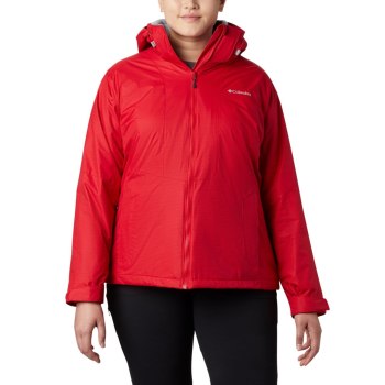 Columbia Ruby River Interchange Plus Size, Chamarras Rojos Para Mujer | 351064-FPI